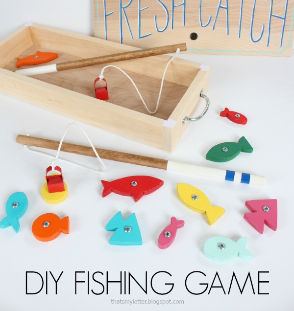 That's My Letter DIY Fishing Game
