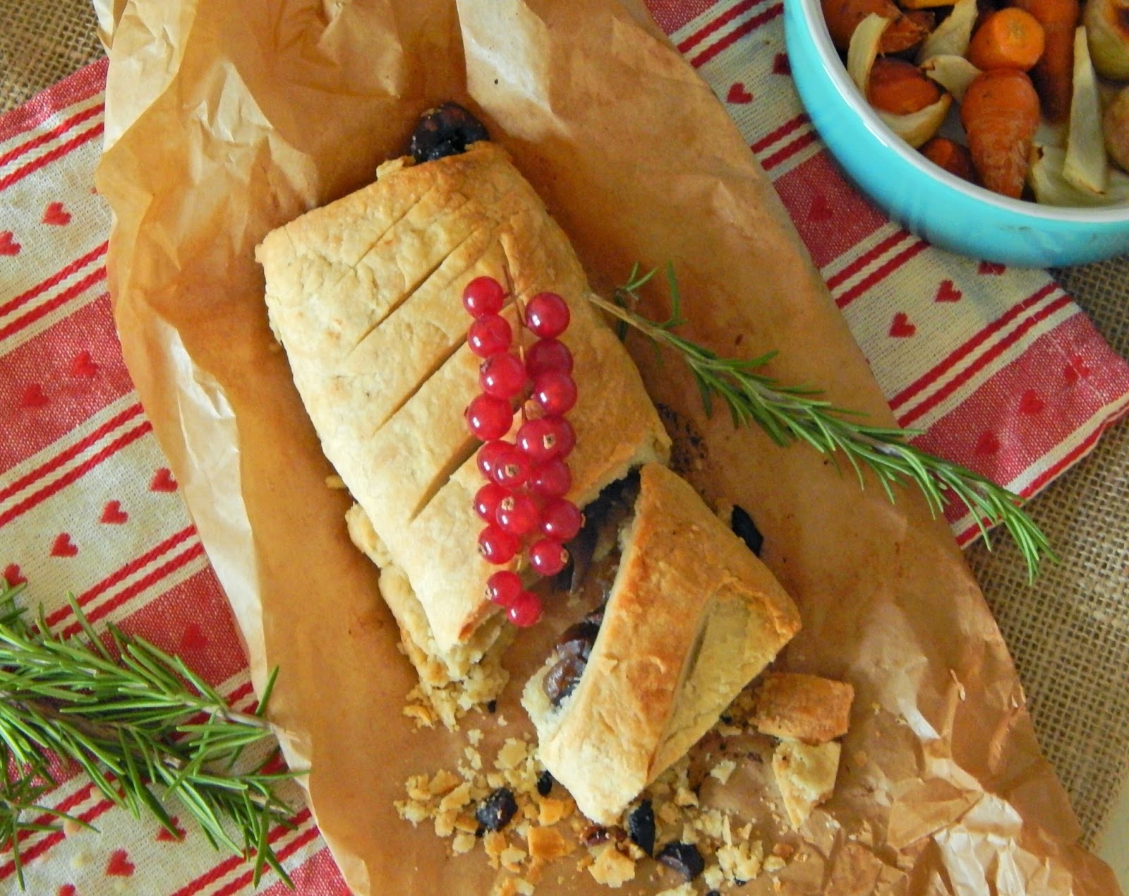 Chestnut, Orange and Sage Wellington Littlemissmeatfree