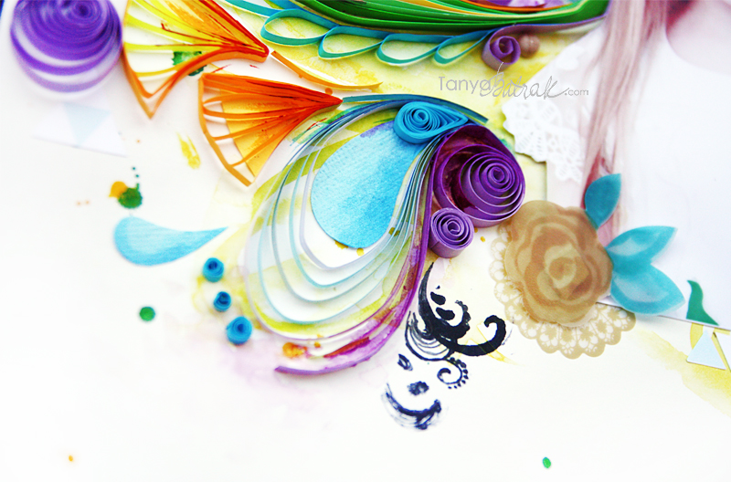 scrapbooking + quilling Scrapbooking by Tanya Batrak