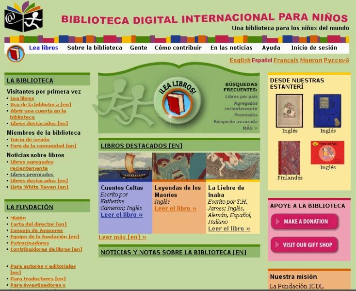 Biblioteca Digital Internacional para Niños