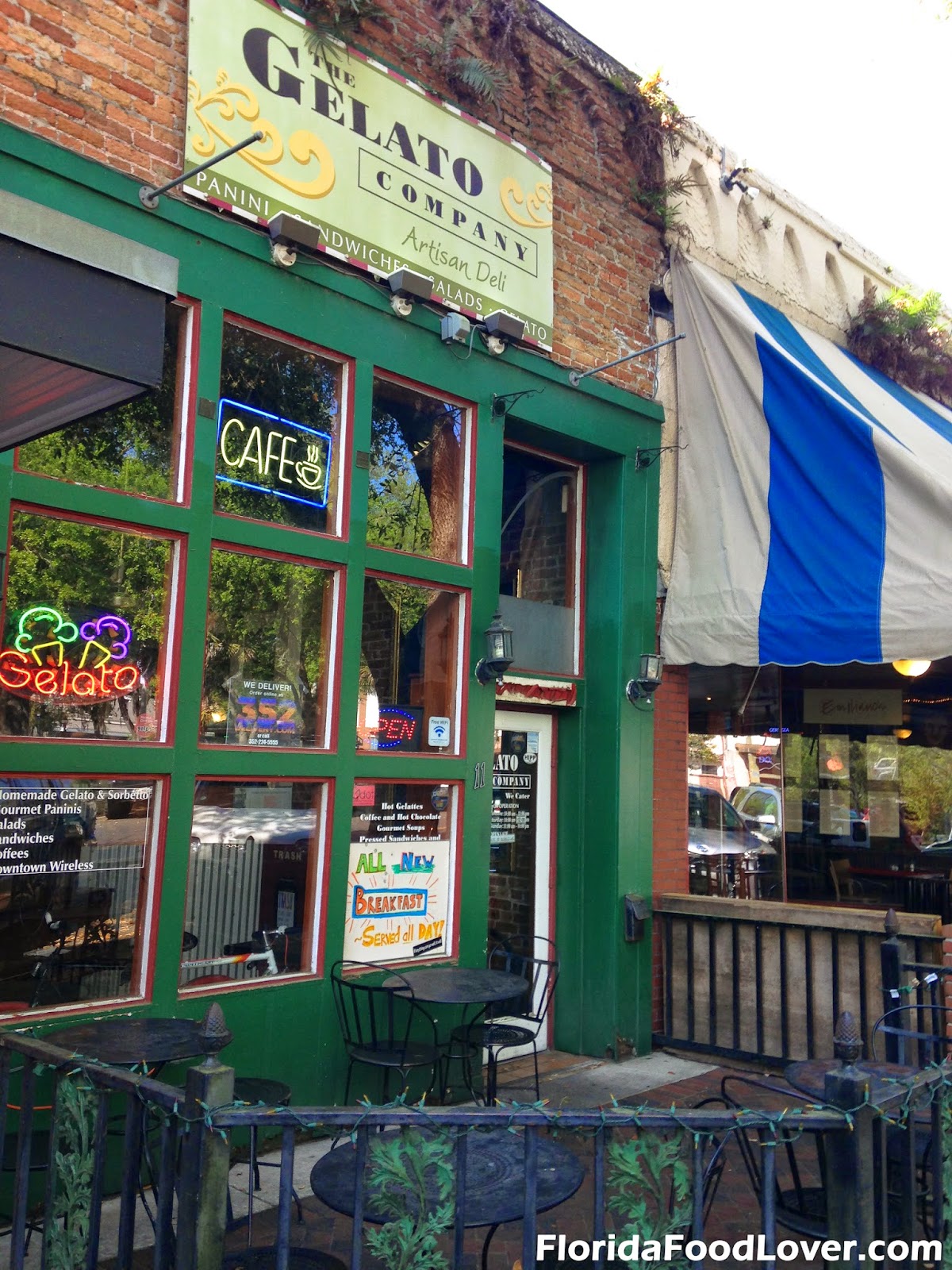 Florida Food Lover Gainesville Eats The Gelato Company, Satchel’s