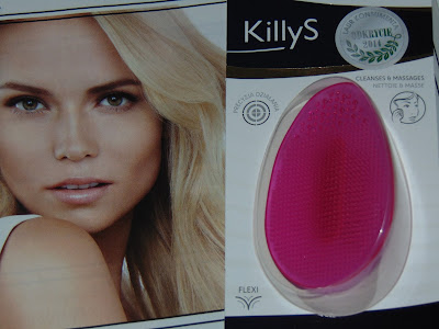 KillyS, silikonowa szczoteczka do mycia i masażu twarzy 