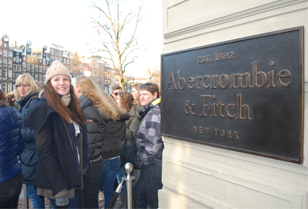 Someone Ginger Event Abercrombie Fitch Opening