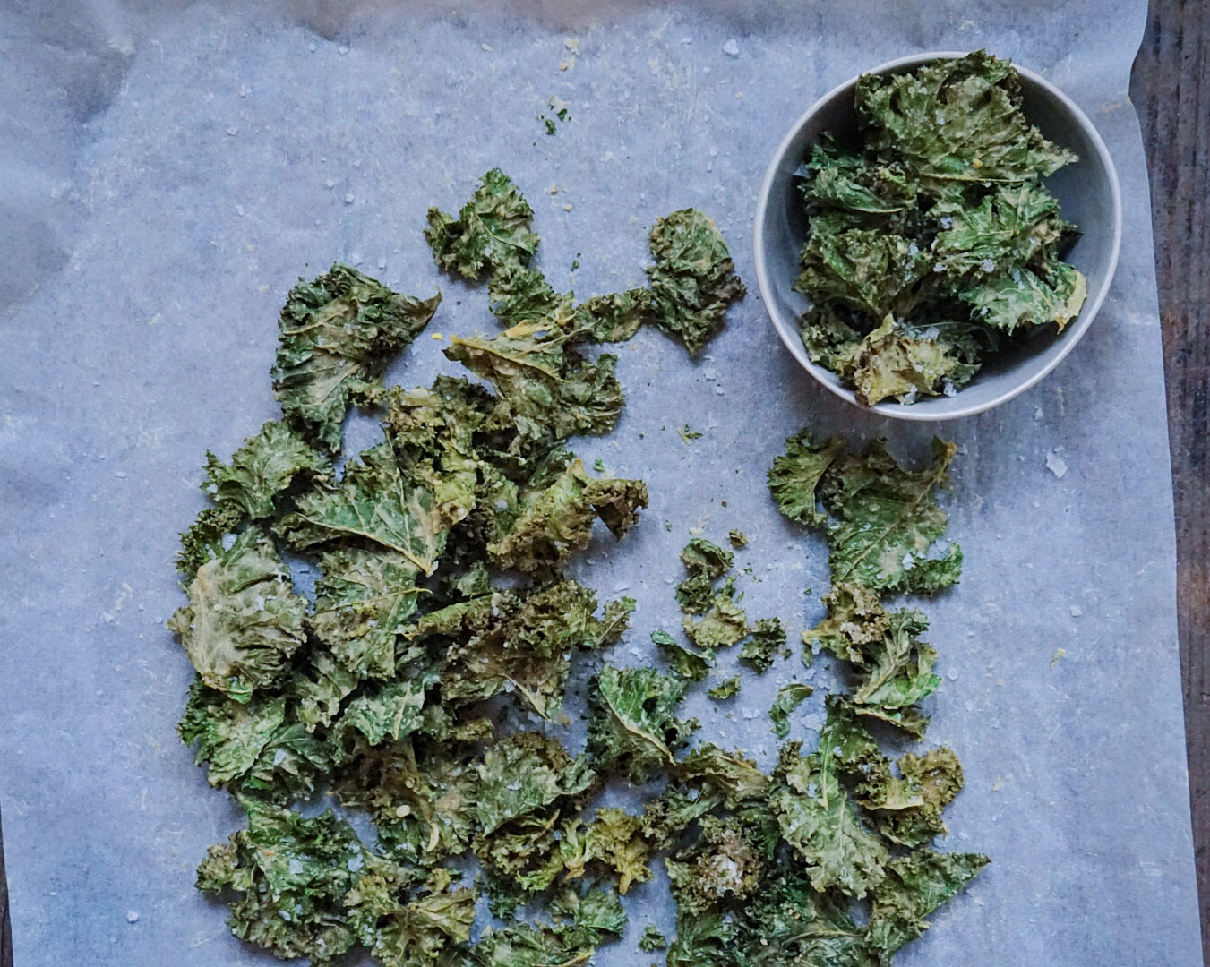 Vanløse blues..... Sour cream & Onion Kale chips