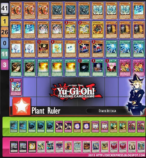 [Deck] [WCQ] Regional de El Salvador, Top 8, Plant Ruler Osmin Arteaga