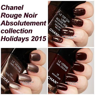 Chanel Rouge Noir Absolutement coll. - Marias Nail Art and Polish Blog