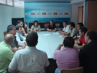 Reunion Representants municipales partido socialista