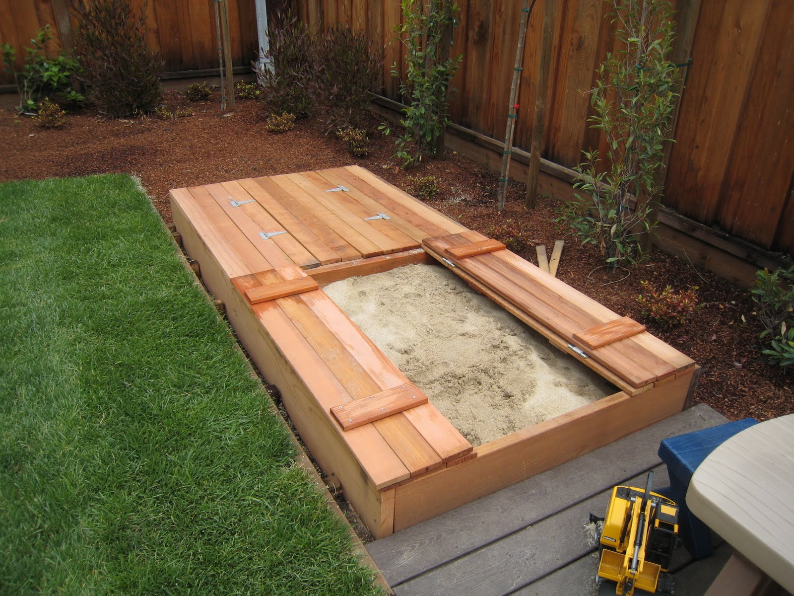 Sandbox with Seating