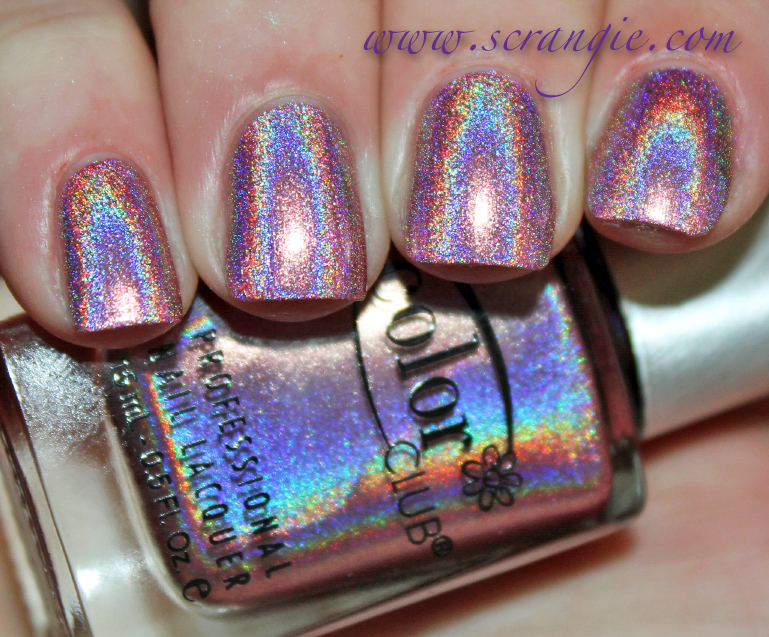 color club halo hues holographic nail polish