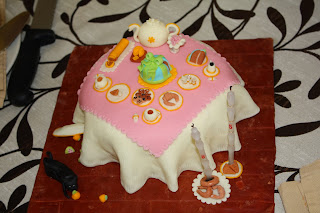 Tea Set Cake