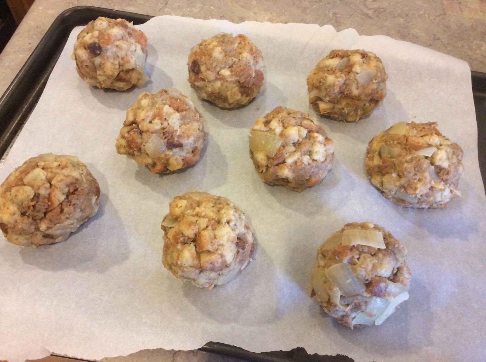 All Things Libby Bacon Wrapped Stuffing Balls