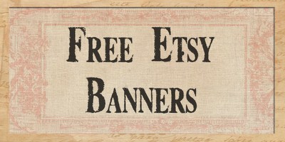 Sweetly Scrapped Free Etsy Banners