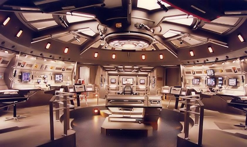Star Trek: Enterprise - Set Photos - The Bridge.