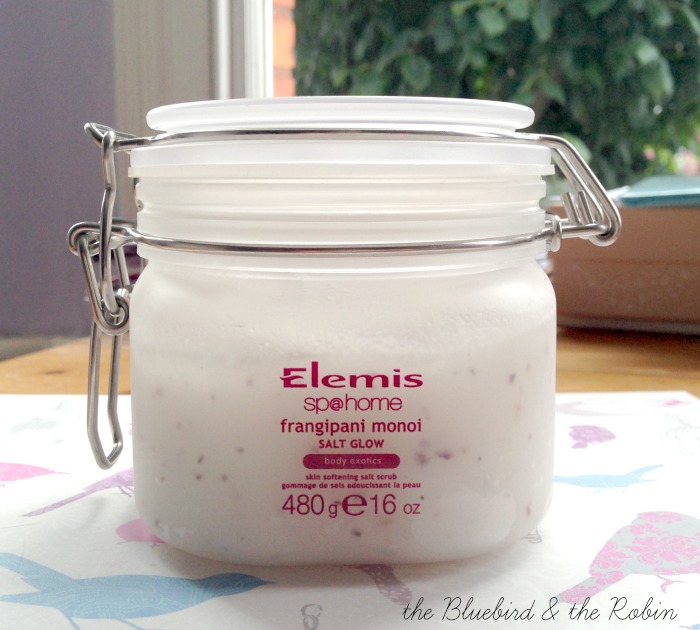 the Bluebird & the Robin Review Elemis Frangipani Monoi Salt Glow*