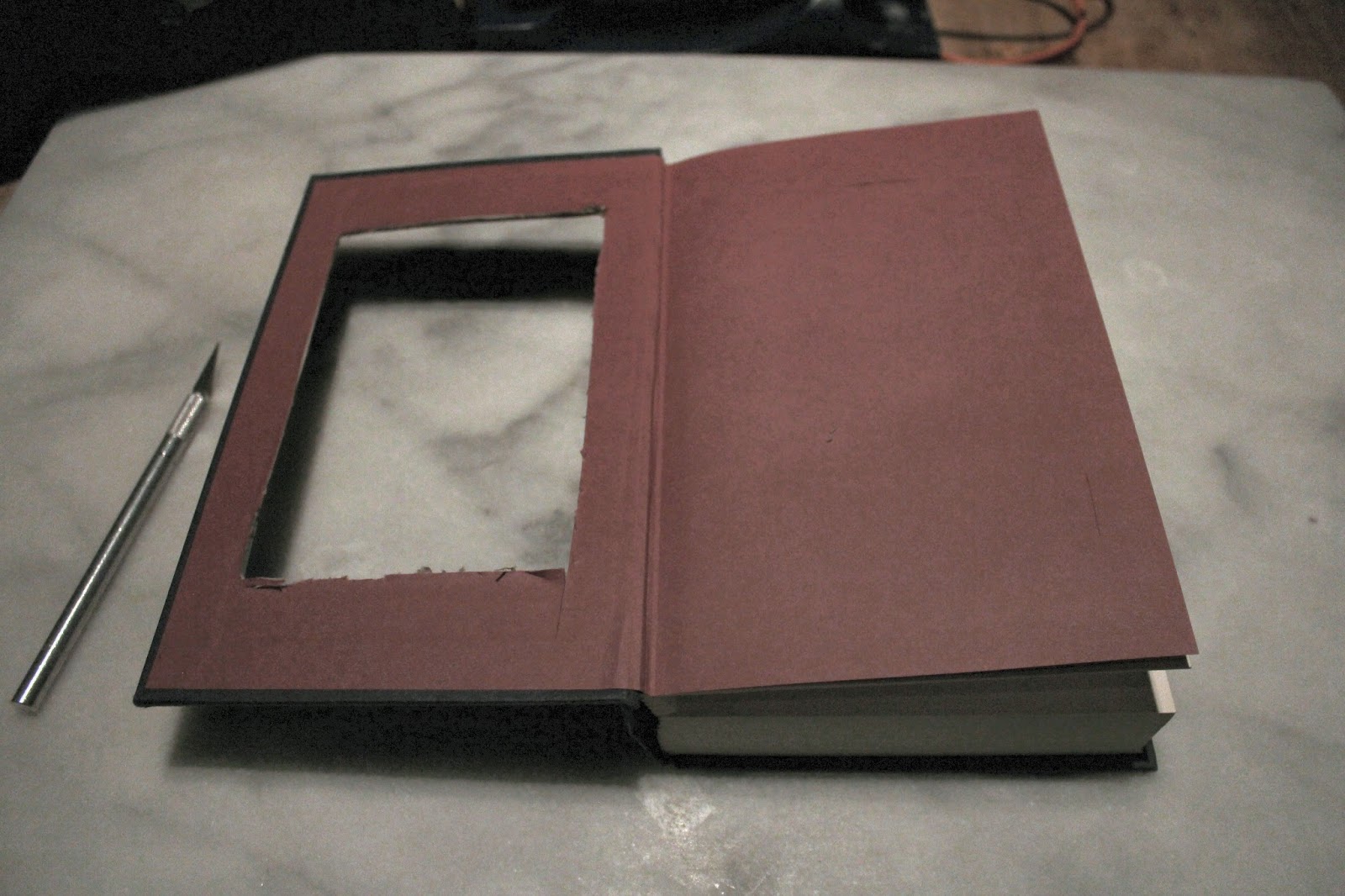 Mystery Playground DIY Book Photo Frame