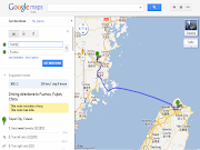 1. Go to Google Maps. 2.Click on Get directions. 3. Type Taipei as 'A' (maps)