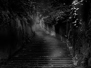 Dark Strips Gallery stairs in the dark