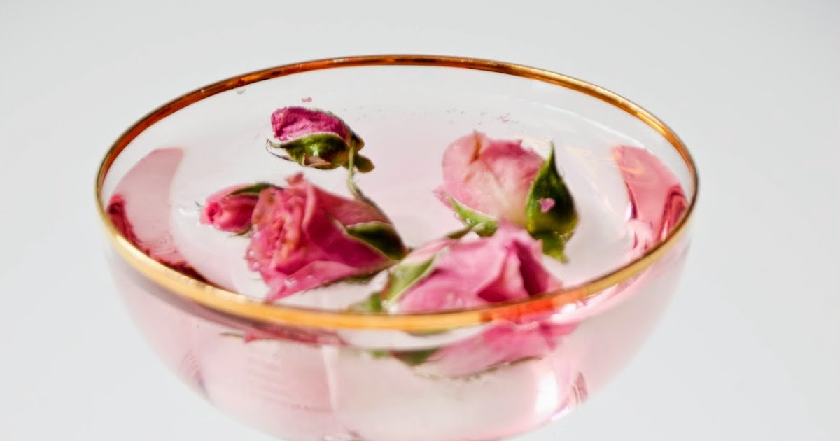 Nav K Brar DIY ROSE ICE CUBES