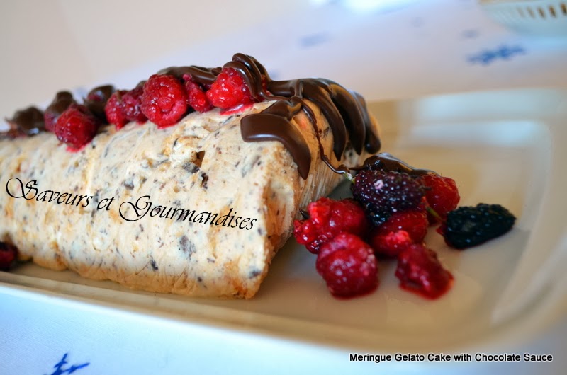 Saveurs et Gourmandises Gâteau de Meringue Glacé de Nigella. Meringue