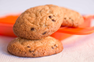 Cookies de almendra y chocolate