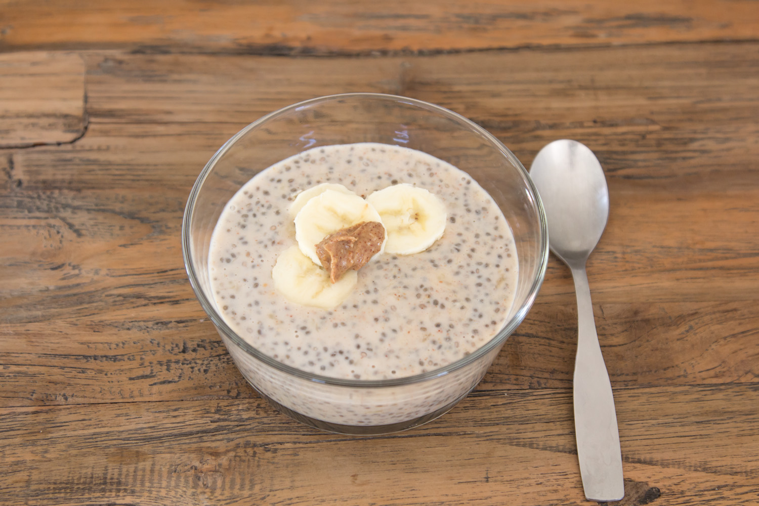 Hovkonditorn Banana Peanut Butter Chia Seed Pudding