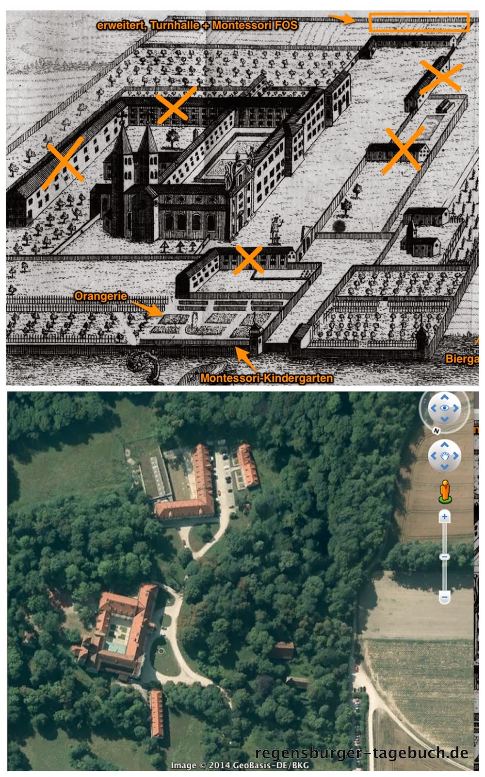 Buchstabencollage Fraumohrsrasselbandes Webseite
