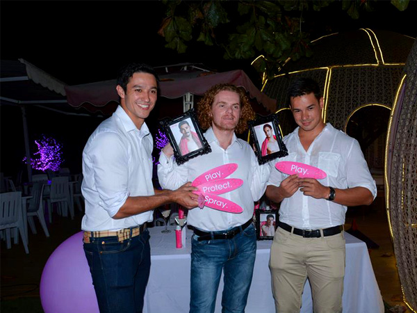 Mr. Donovan of Flawless with Ambassadors Andrew Wolff and Harry Morris