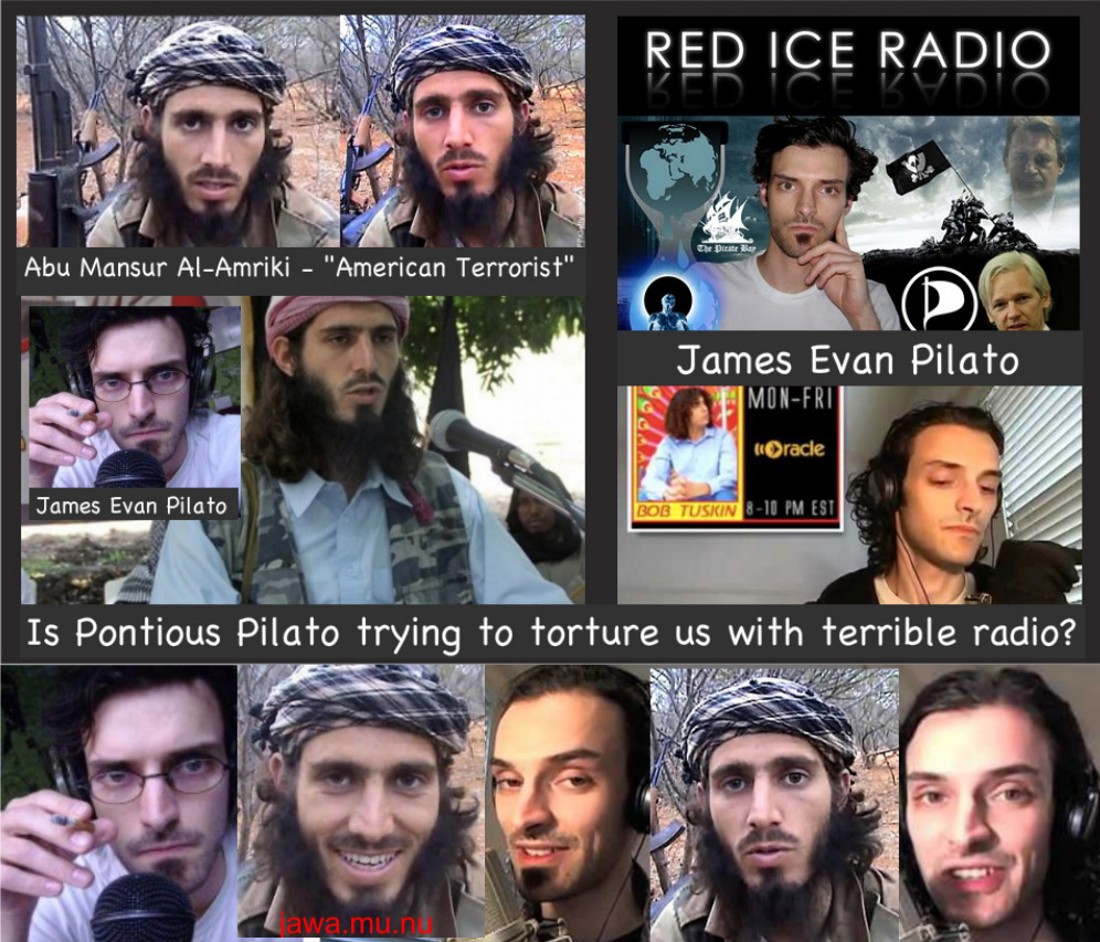 RedIce Radio James Evan Pilato is Abu Mansur AlAmriki