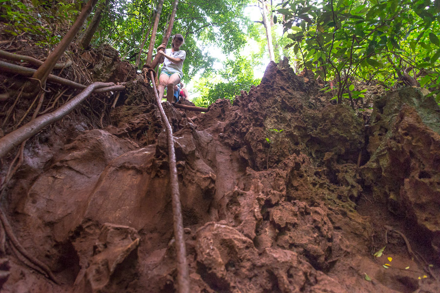 Railay. Journey to the lagoon