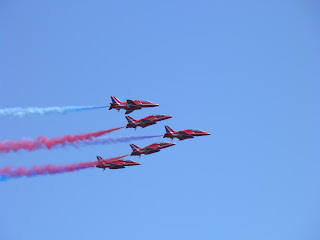 Red Arrows Swanage Carnival 2012