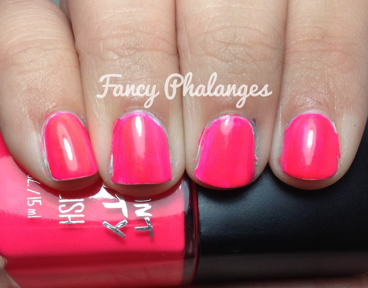 Fancy Phalanges: Pink Wednesday with Shocking Pink