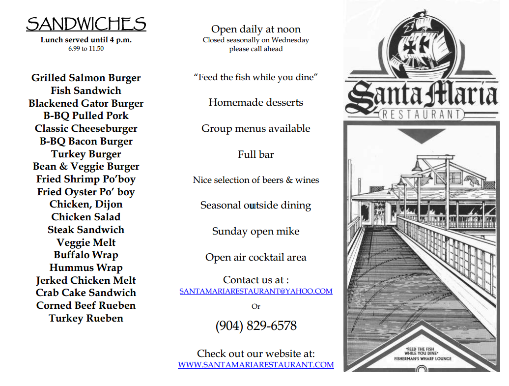 Santa Maria Restaurant May 2014