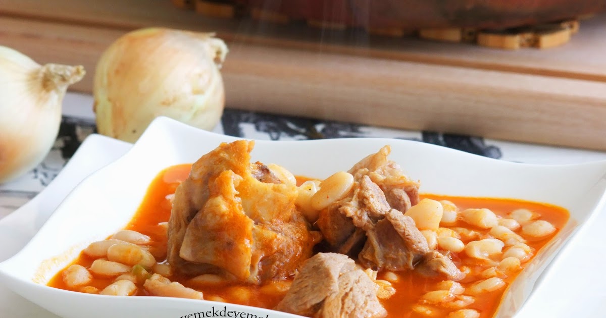 Yemek de Yemek Güveçte Etli Kuru Fasulye