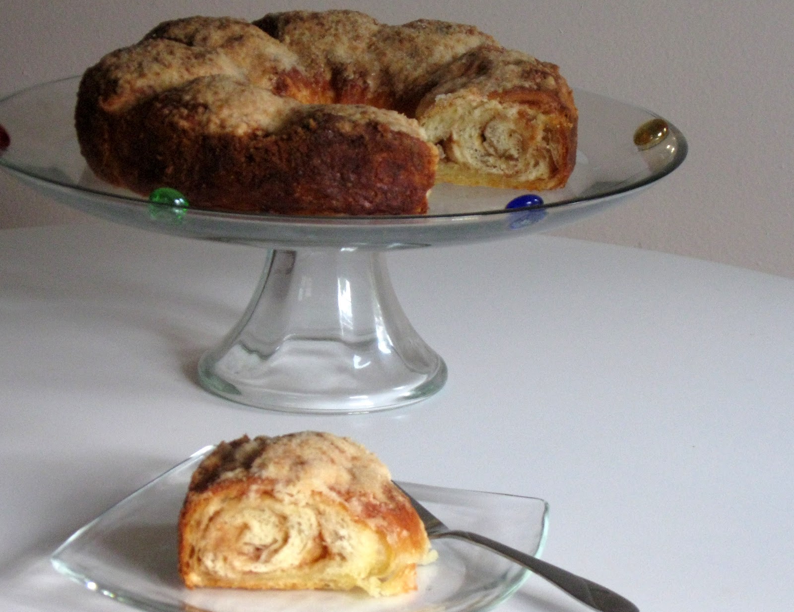 Cinnamon Croissant Ring Searching for Dessert