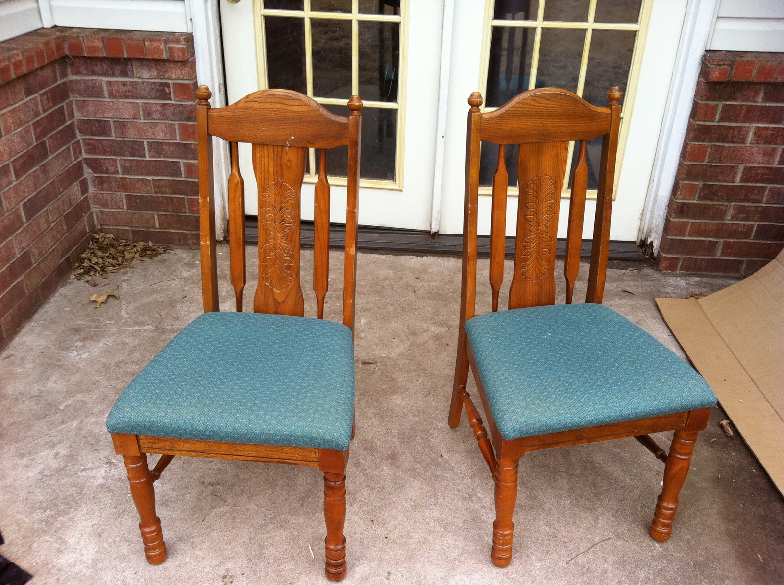 Before and After Dining Room Chairs The Cream to My Coffee
