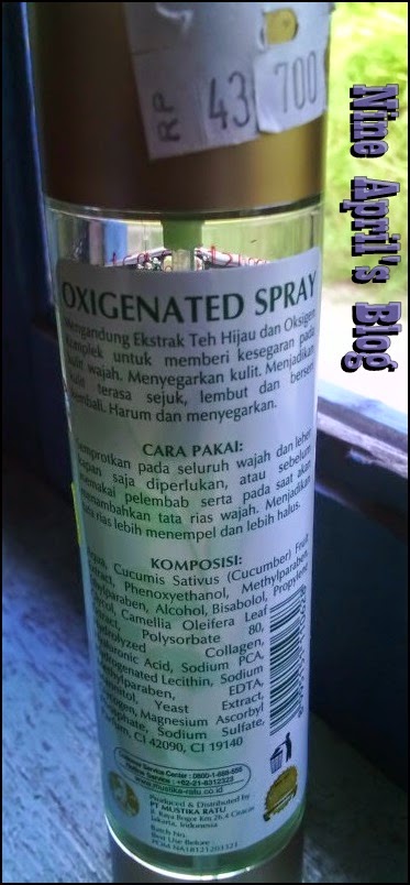 Review Spray Mustika Ratu Oxigenated Spray Nine review spray mustika ratu oxigenated spray nine