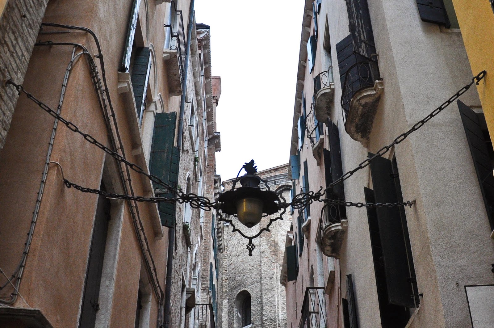 A street light in Venice