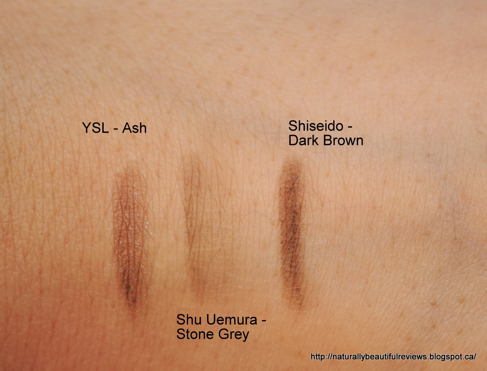  Naturally Beautiful Shu Uemura Eyebrow Pencil Hard Formula Stone Gray