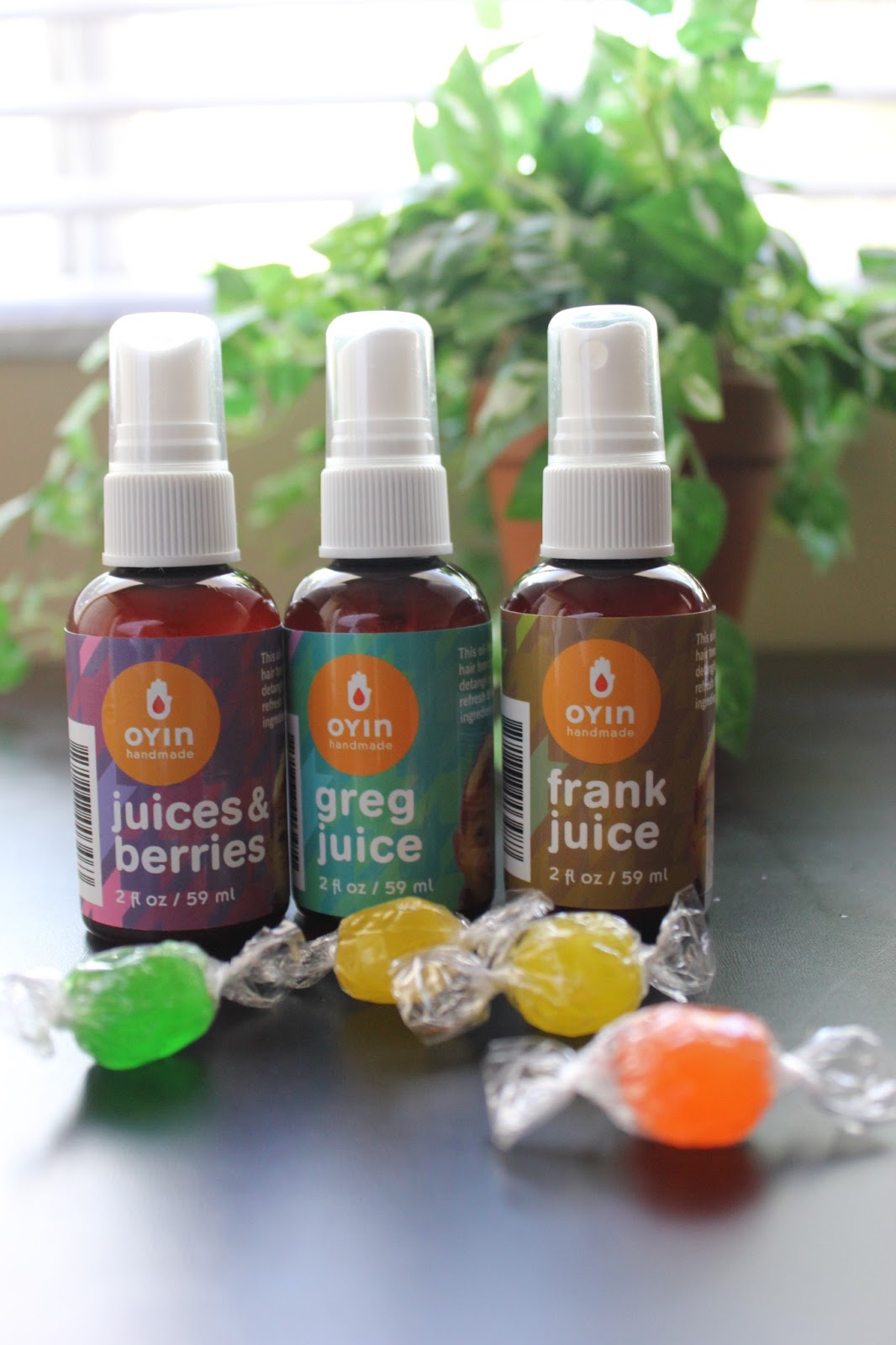Kreyola's Journeys Review Oyin Handmade Frank Juice, Greg Juice
