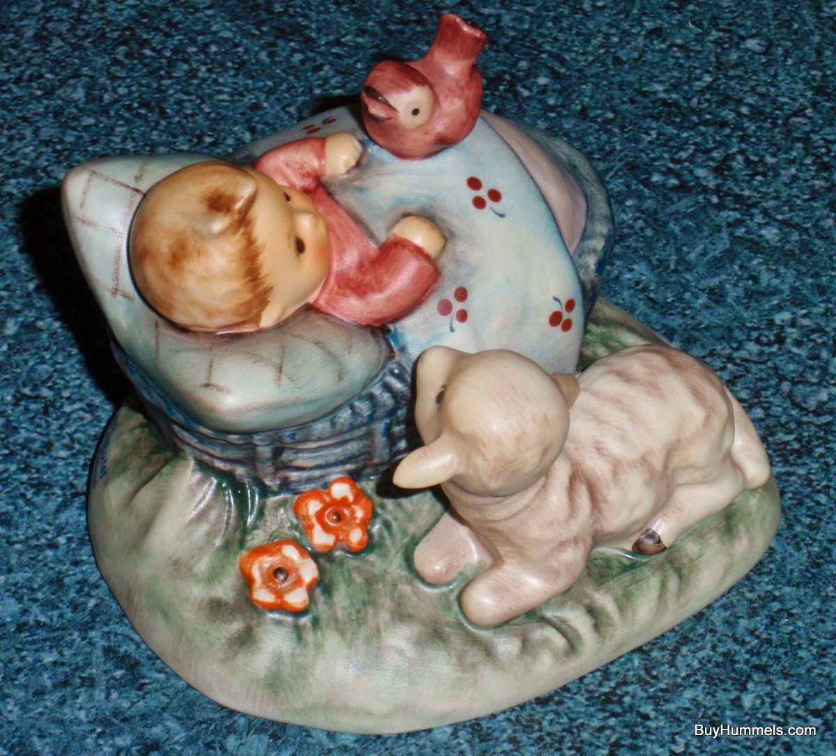 Goebel Hummel THE GUARDIAN Goebel Hummel Figurine 455 TMK8 Baby With
