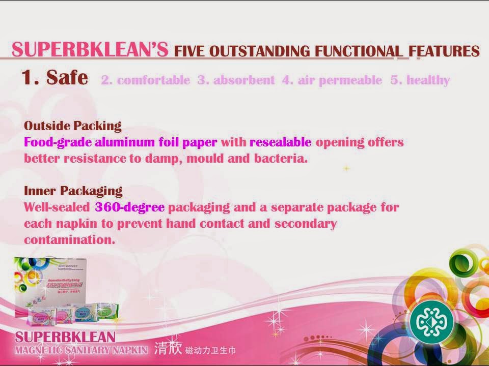 LONGLIQI INTERNATIONAL UK LIMITED SUPERBKLEAN SANITARY NAPKIN