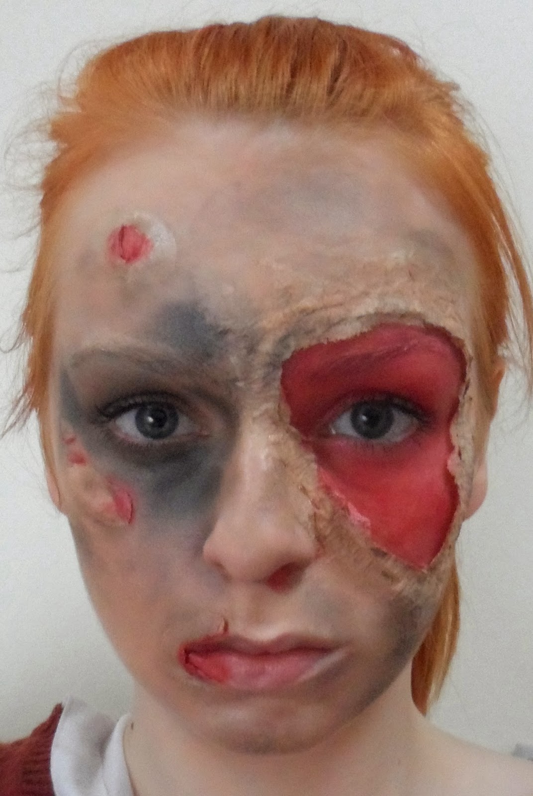 A Model in London Halloween Zombie Make Up Tutorial