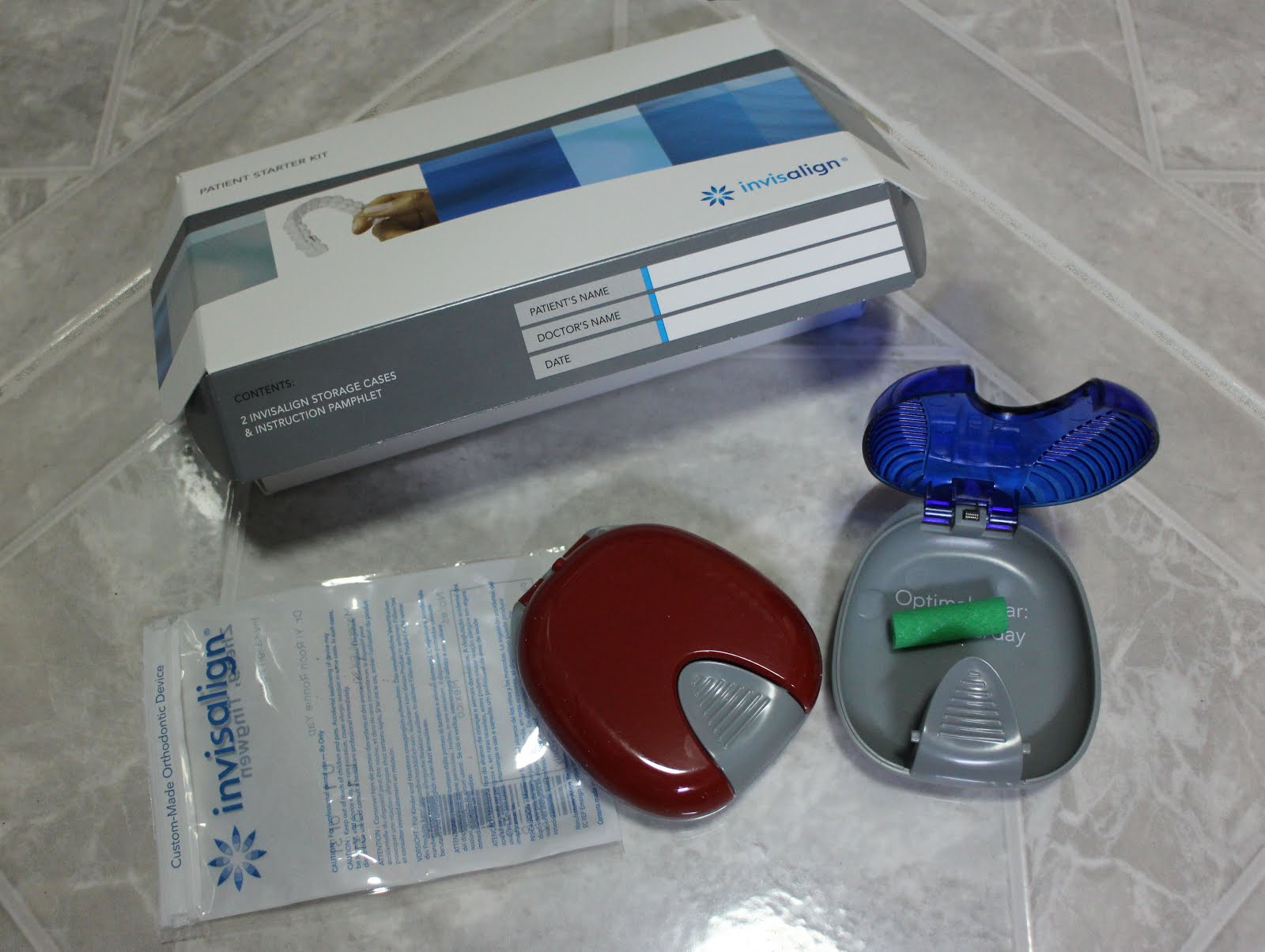 twentyfiveten My Invisalign 1st Tray