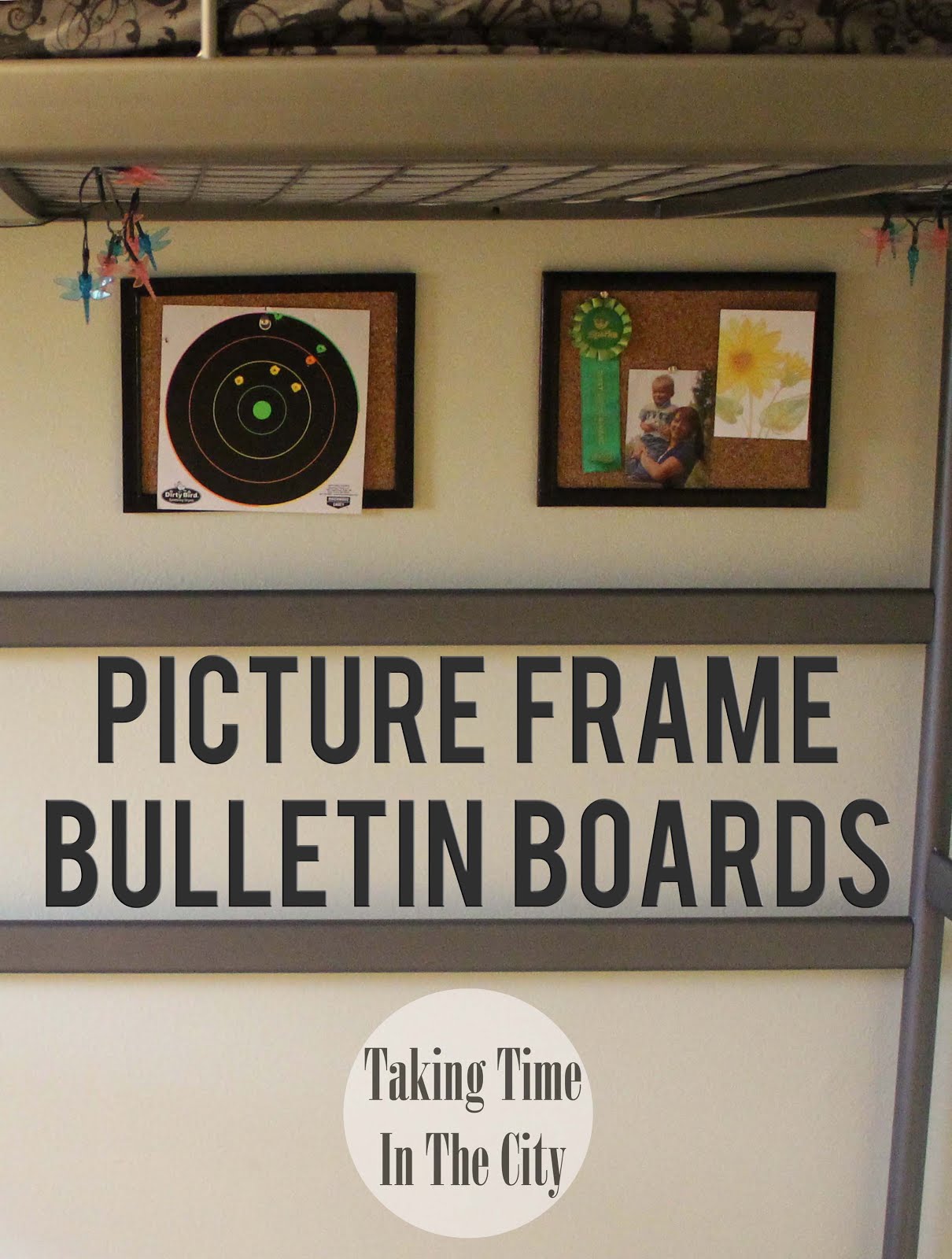 Picture Frame Bulletin Boards Our Boy Life