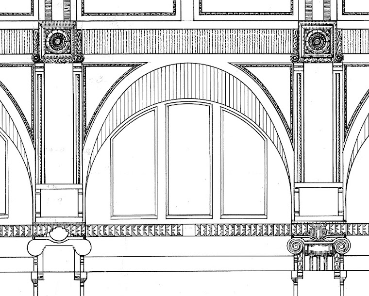 detailauschnitt - deckenplanung - wartehalle