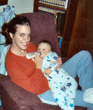 Kathy and baby-