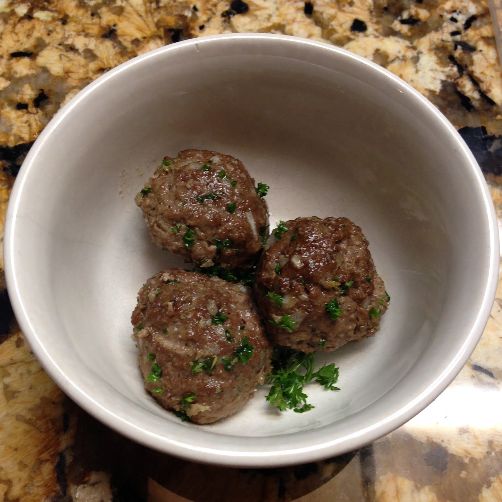 OvenRoasted Meatballs