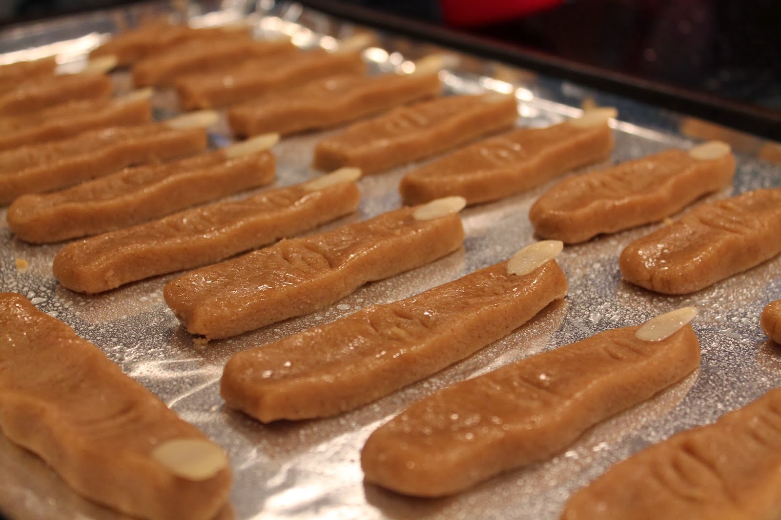 Sumee's Culinary Bites Spicy Spooky Finger Shaped Cookies