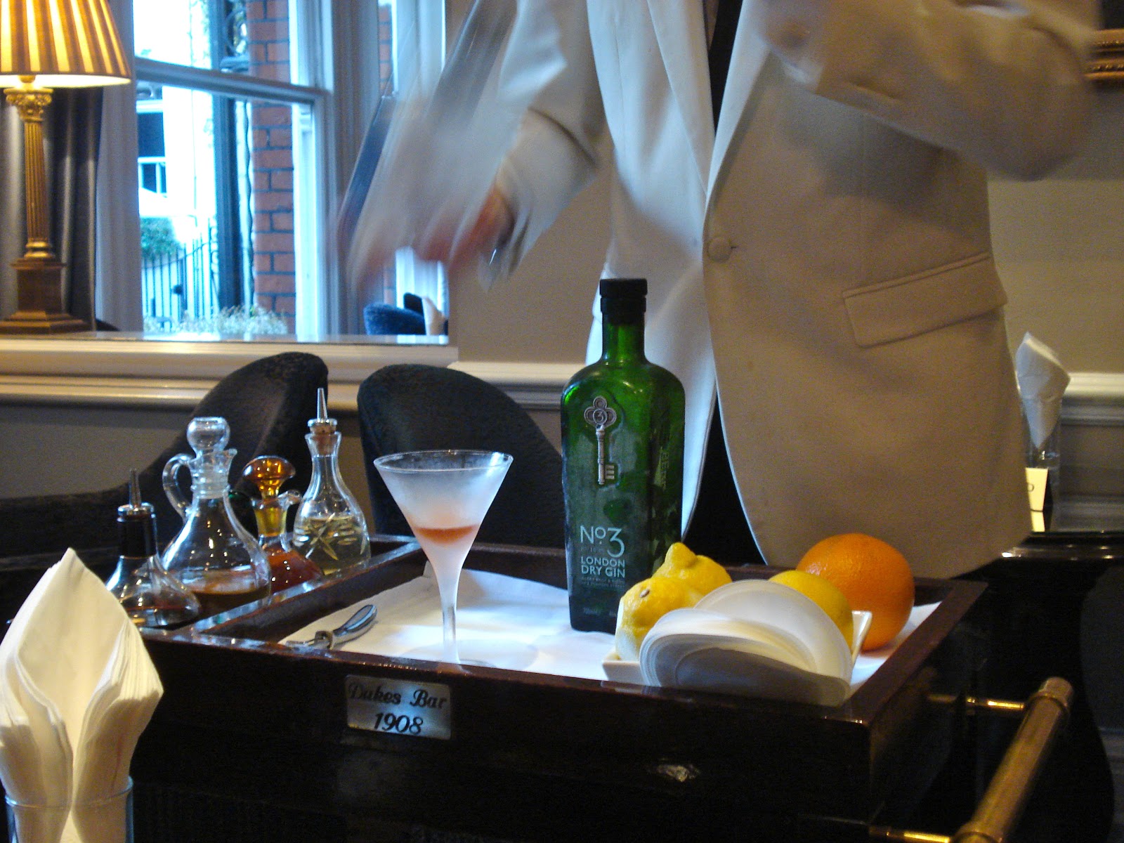 Alexandra D. Foster Destinations Perfected London, England Dukes Bar