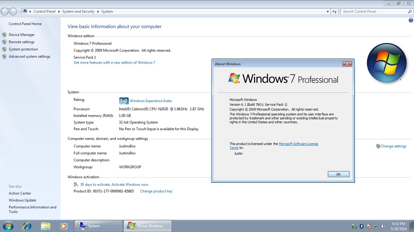 Download Windows 7 Professional Upgrade 32 Bit Free Full Version